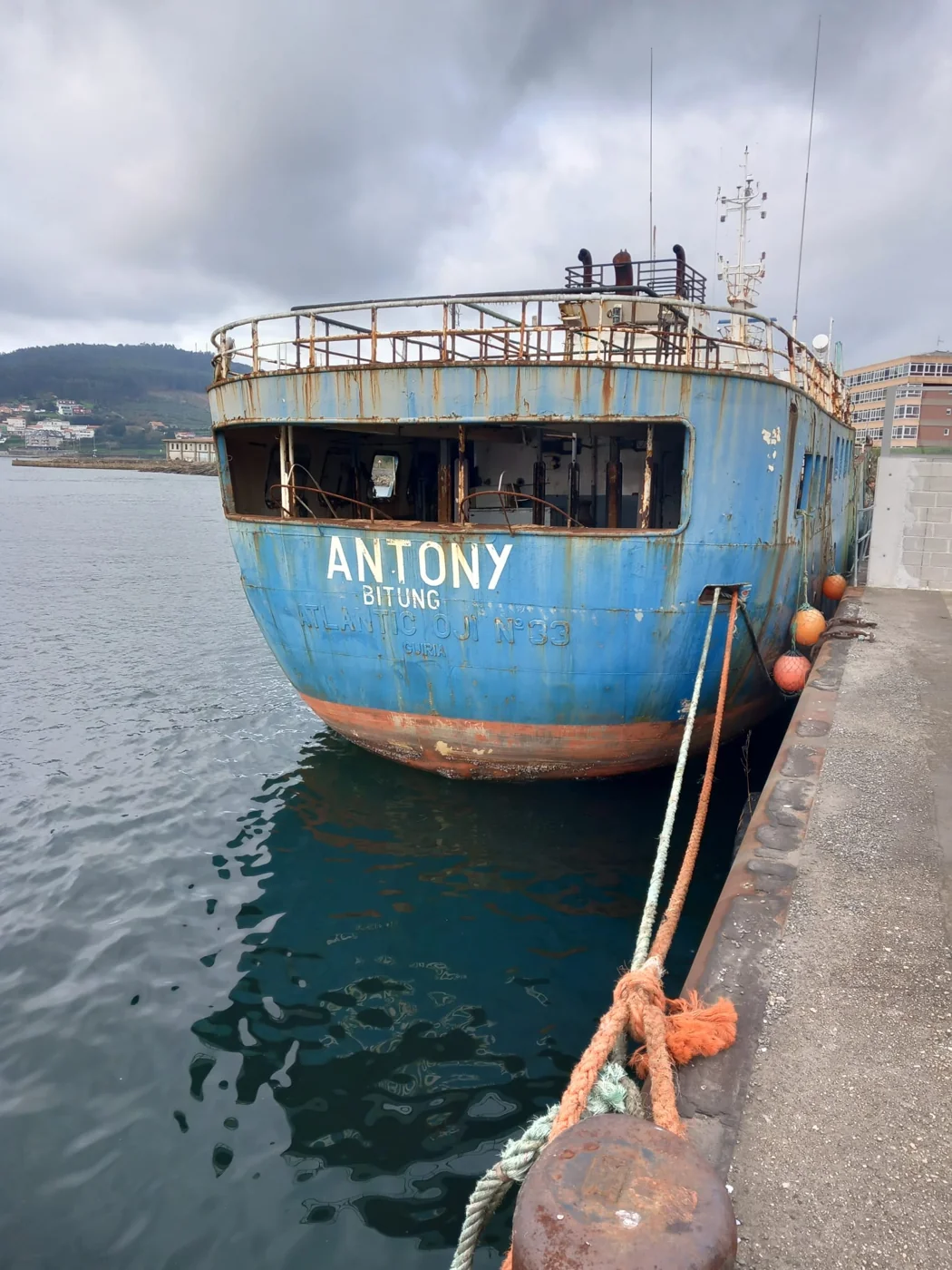 Embarcación en Porto de Brens
